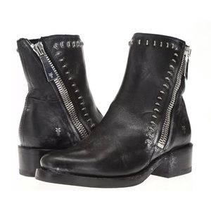 Frye Moto Demi Rebel Stud Size 6
